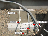 エコキュート　施工事例の施工事例